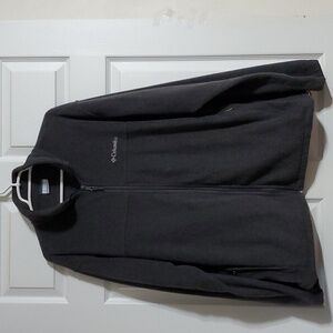 Columbia Sportswear Men's Grey Full Front Zip Fleece Jacket Size XL